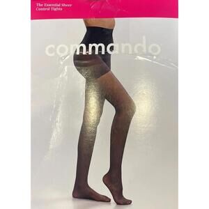 Commando essential Sheer Control Tights Women’s Size M HCK10T01 NU04 Medium Nude